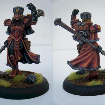 Khador Warcaster 'Sorscha' by QuothUK