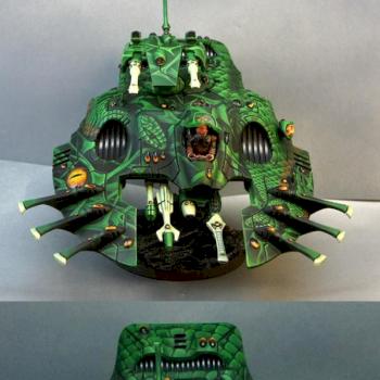 Eldar Wave Serpent by HopeRiver