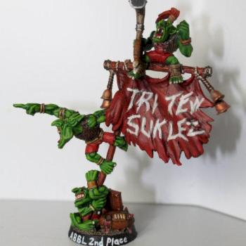 BloodBowl Second Place Trophy by TaurenMoo