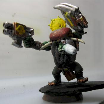 Rasta ork nob conversion- unpainted by glomscient