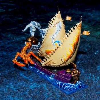 Dreadfleet: Flaming Scimitar by Farydia