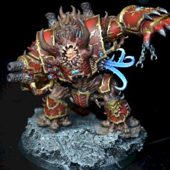 Chaos Space Marine Helbrute by TabledMiniatures