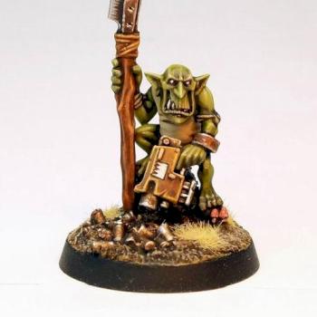 40K Grot Boss by sparrowhawk2k