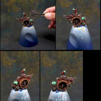 10mm Warmaster Skaven Doomwheel [WIP] by TheIronPainter