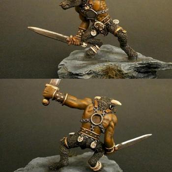 Raag´shaz Giant Minotaur Slayer by Cornelius