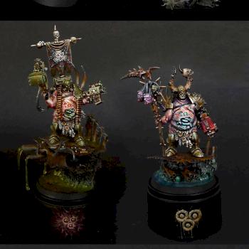 Chaos Nurgle Lords Conversions by fantasygames.com.pl