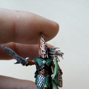 Wood Elves Eternal Guard Captain by edgey