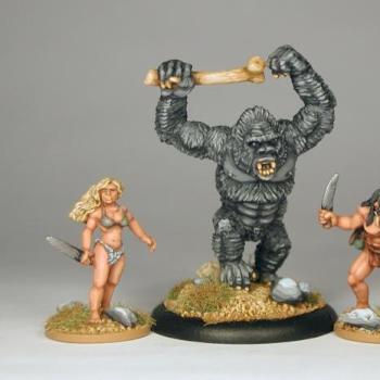 Tarzan, Jane and Terk by witchhunter