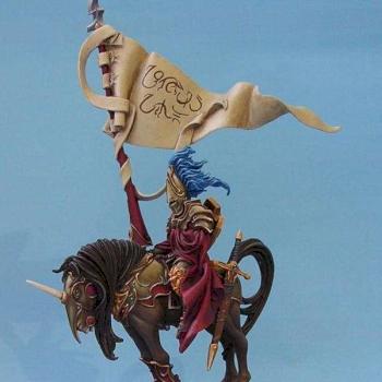 Alahan mounted standard bearer by Corpuscle