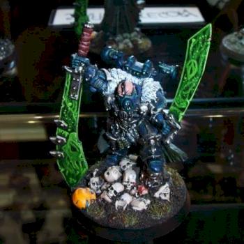 Alfie the Alpha Legion Chaos Lord by Shemyster Shadows