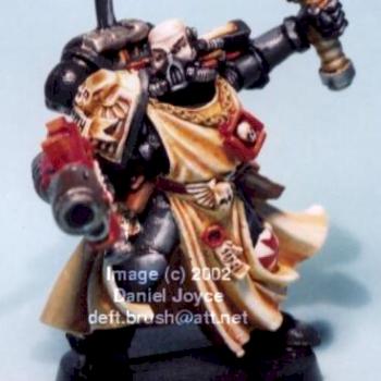 Space Marine Red Templar by Crusoe the Painter