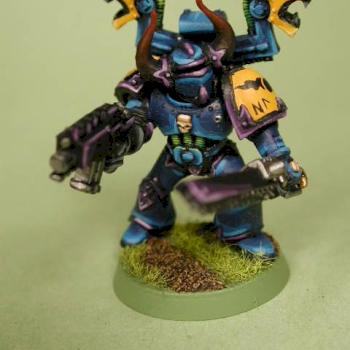 Games Workshop Tzeentch Chaos Space Marine #1 by Blair Kakacek