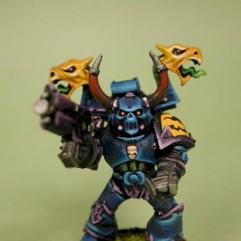 Games Workshop Tzeentch Chaos Space Marine #2 by Blair Kakacek