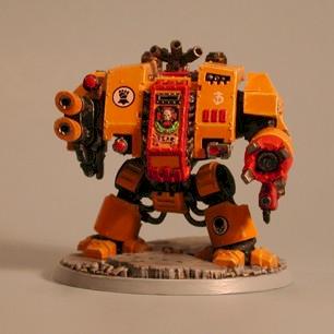 Imperial Fists Dreadnought by Andes