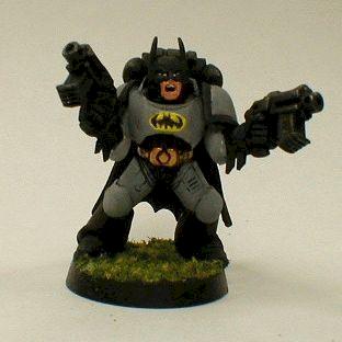 Batman Space Marine by moonwhim