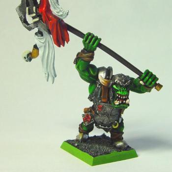 ORC standard bearer by tabletopworld