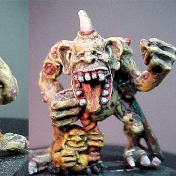 Plaguebearer and nurgling by SterlingSound