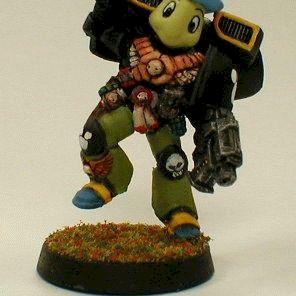 Jiminie Cricket Space Marine by moonwhim