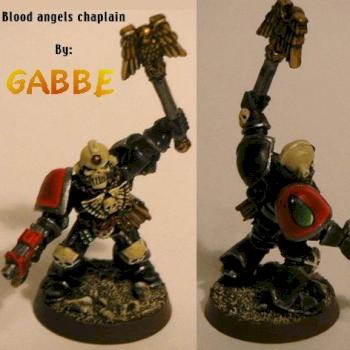 Blood Angels Chaplain (aka übermodellen Nisse) by Gabbe