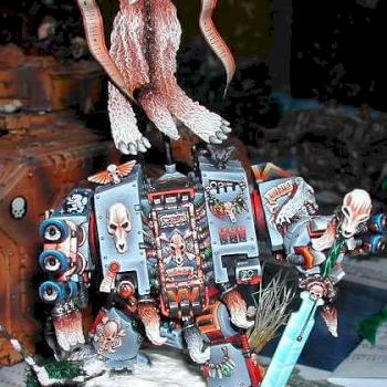 Space Wolves Dreadnought (Conversion) by karaikal