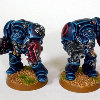 Two Crimson Fists Terminators by Mooz from FeuWeu