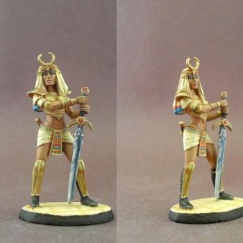 Egyptian Female Royal Guard #1163 by Cookjimjr