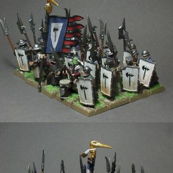 Bretonnian Men-at-arms 1st unit by Nirvash