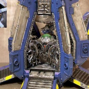 Ultramarines Drop Pod by Tin-Bucket