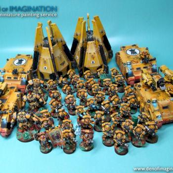 Imperial Fists Army by DEN of IMAGINATION