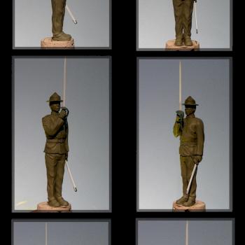 New Zealand Cadet Graduation Trophy by Gary Hunt Miniatures