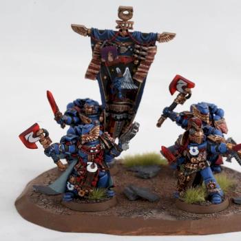 Ultramarines Honour Guard by pdxtorque