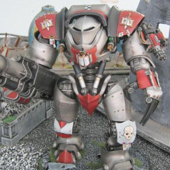 Grey Knight Heavy Assault Walker by dirkspair