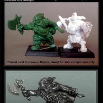 Dwarven Hero by Gary Hunt Miniatures