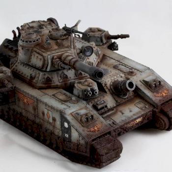 Imperial Guard Baneblade Super-Heavy Tank by Szab