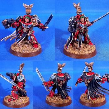 Blood Angel Terminator Captain with Power Weapon and Combi-plasma by Vurumai