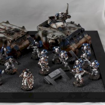 Pre-Heresy World Eaters Army by Szab