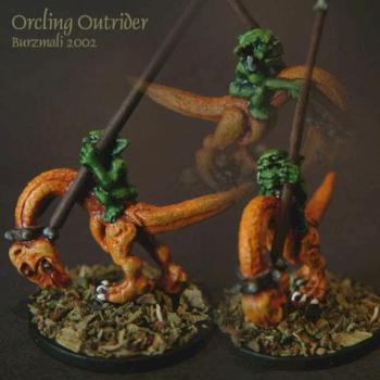 Orcling Outrider by Burzmali