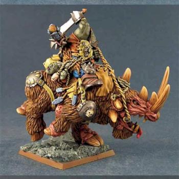 Tyrant on Rhinox - converted and painted by Scibor