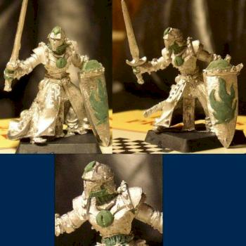 Warforged Paladin Conversion (Green) by Edymnion