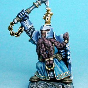 Chainmail. Dwarf Cleric. by tentoone