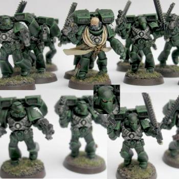 Dark Angels Assault Squad by Valorus