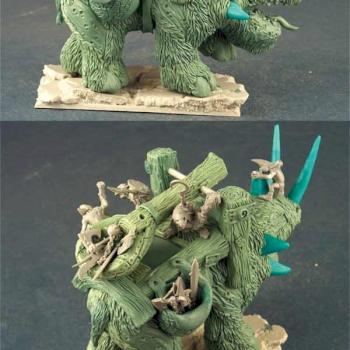 Ogre Kingdoms Scraplauncher - converted by Scibor