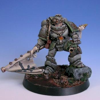 Ka'us - Death Guard Standard Bearer by Kaple