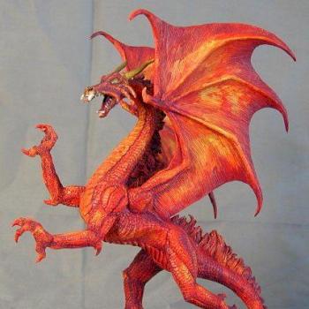 T'Char, the Dragon of Flame and Fury (Ral Partha) by Craftergoddess