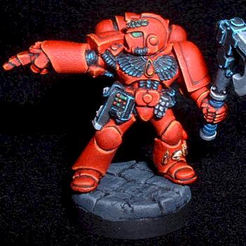 Blood Angels Sergeant by The Artisan