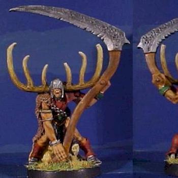 I-kore Celtos Cernunnos the Horned One by Goodwinpaints