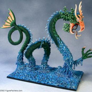 Clan war water dragon by Menelker