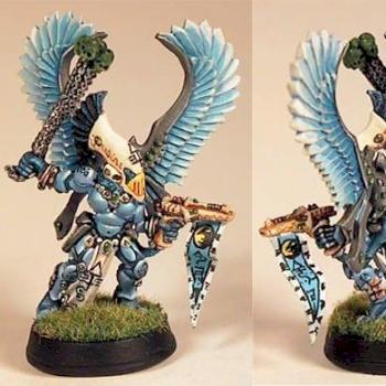 Swooping Hawk Exarch w/Web of Skulls Conversion by Eldanesh