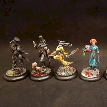 Malifaux the 7 masters by deadmuppet