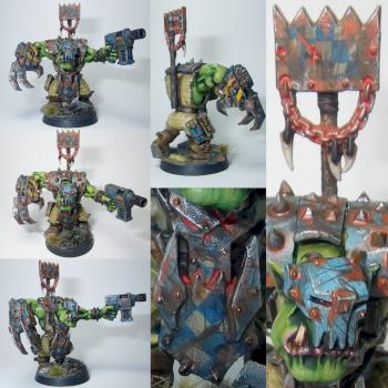 Stormclaw Deathskulls Ork Nob #3 by Hamish Longstride